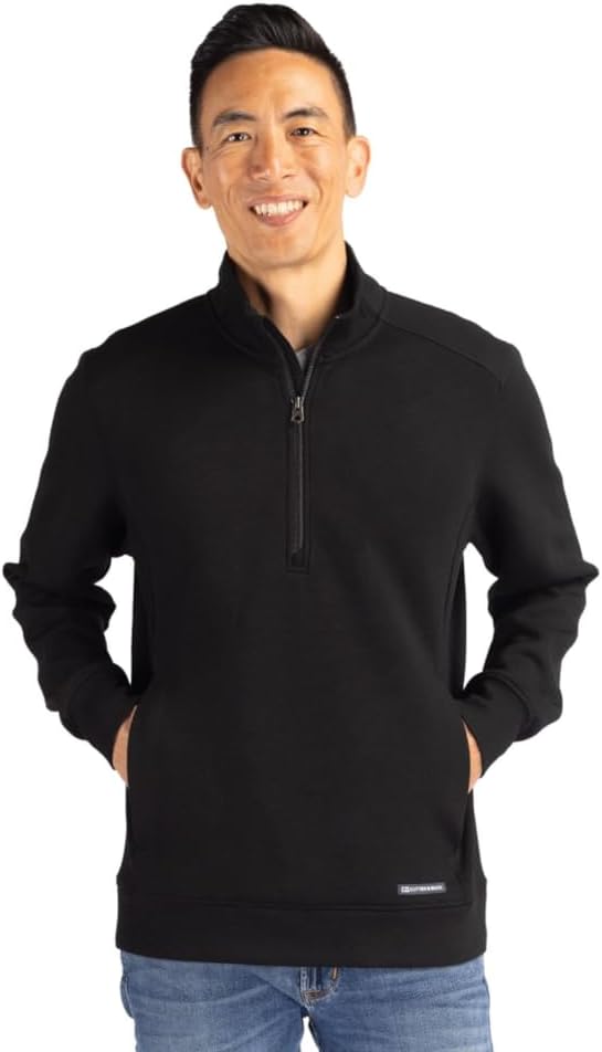 Cutter & Buck Roam Eco Recycled Quarter Zip Mens Pullover